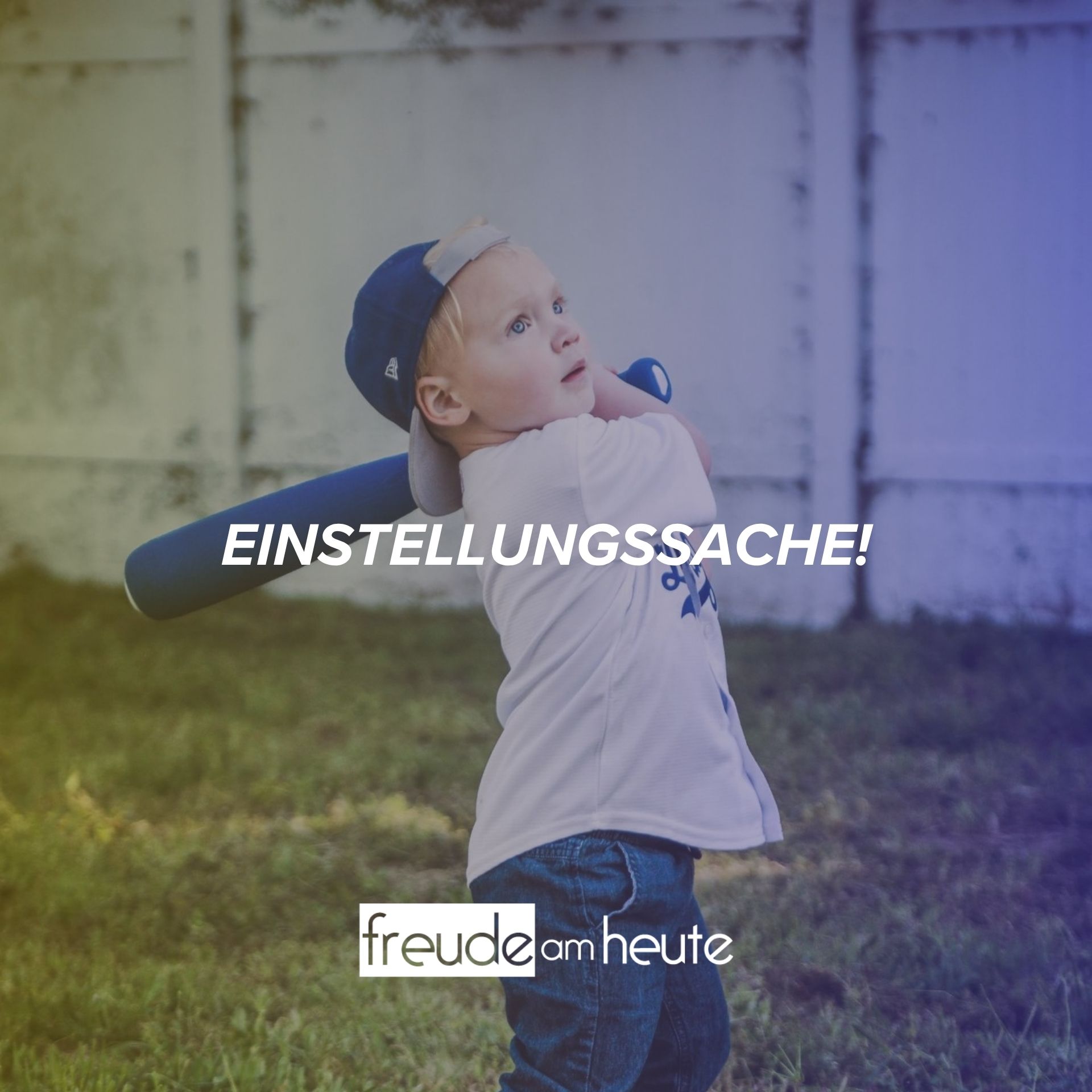 Glaube an dich selbst; Gott tut es! episode artwork