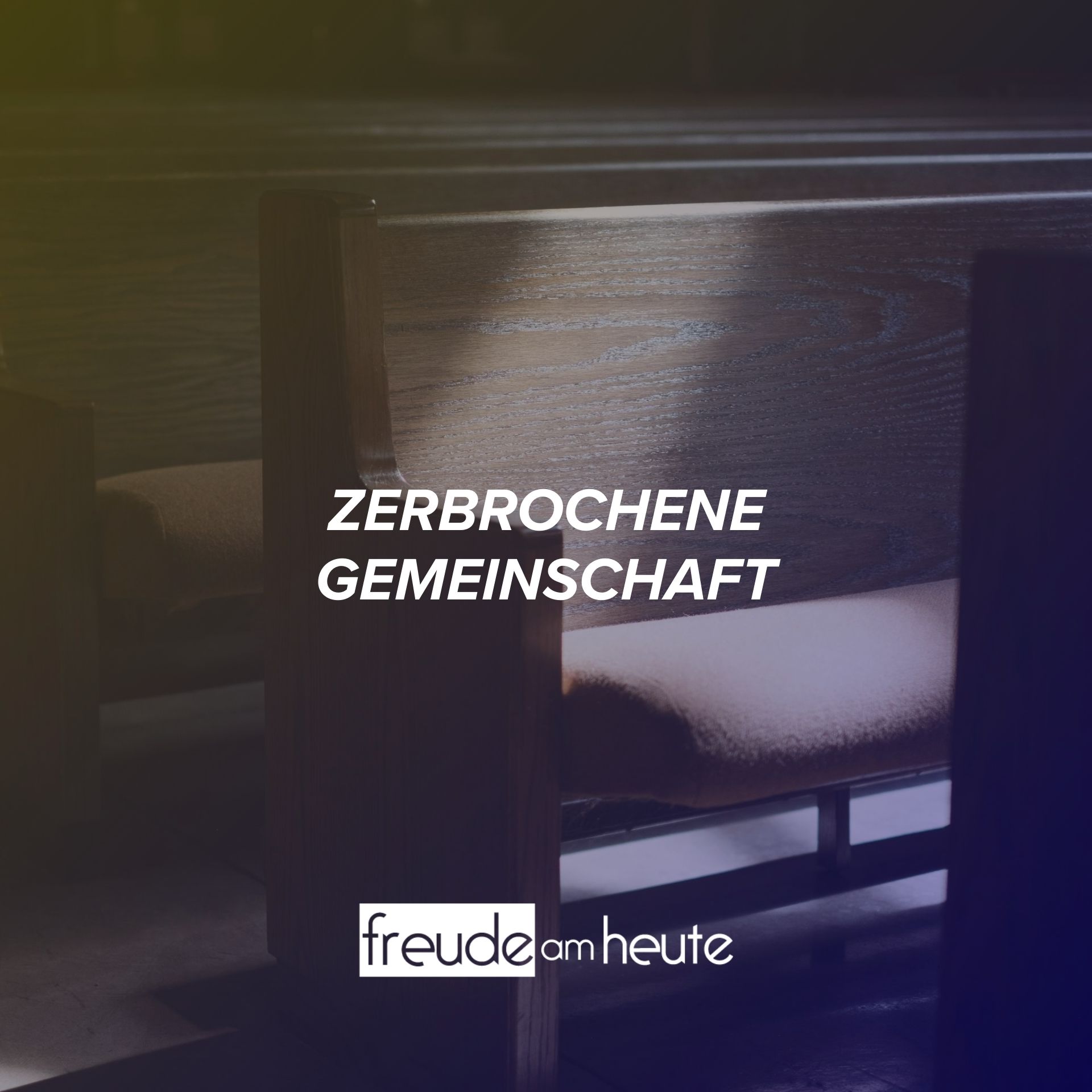 Hat die Kirche dich verwundet? (2)